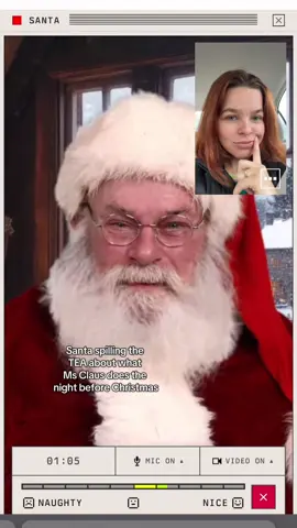 There is some wild tea… thanks Tavus ai Santa for keeping me in the loop  #christmas #santa #tavus #ai #tea 