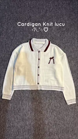Aaaa cute bgt cardigan nyaa!!😍🫶🏻 #cardiganknit #atasancardigan #cardiganlucu #cardiganrajut #cardigan 