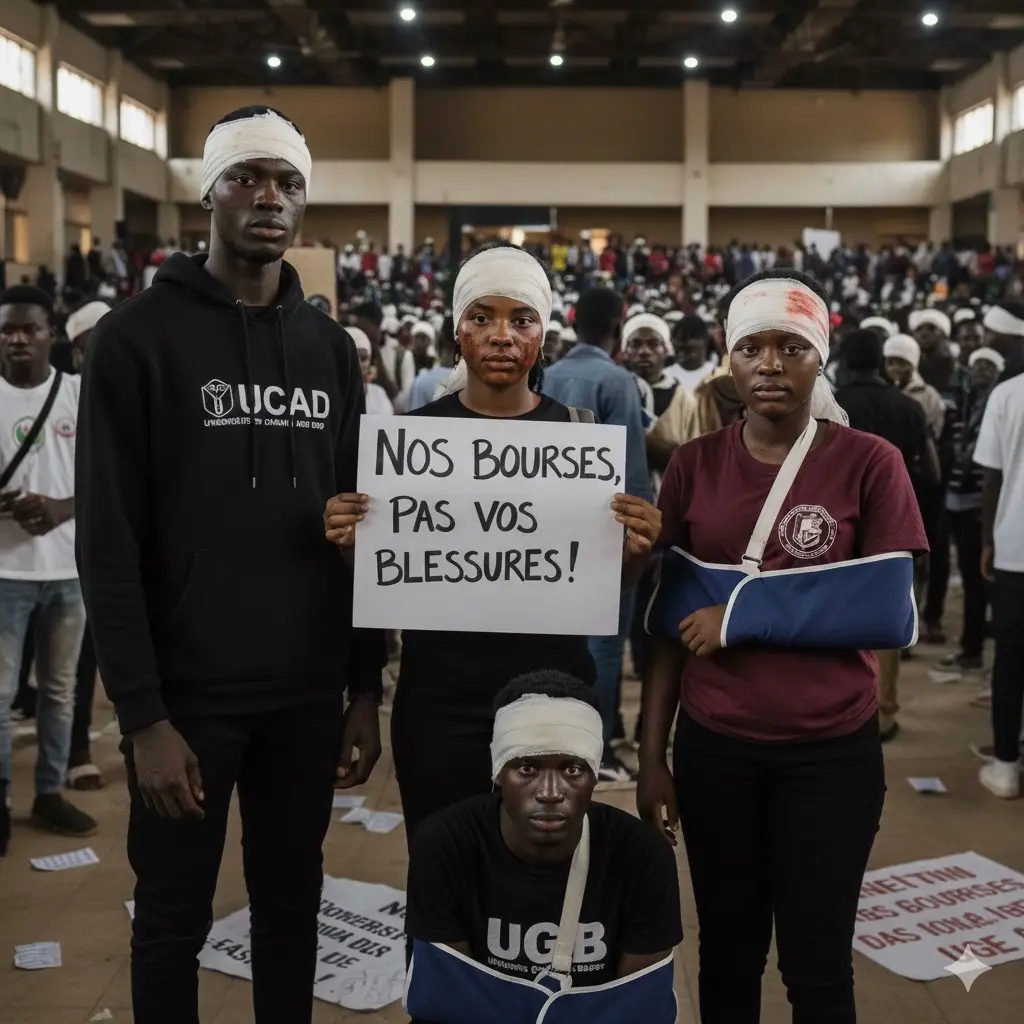 La grève qui secoue actuellement nos universités se poursuit, et les tensions ne cessent de s’intensifier. Malgré le caractère pacifique de leurs revendications ,le paiement des bourses et le respect de leurs droits ,plusieurs étudiants se retrouvent blessés. Cette situation, alarmante et indigne d’une nation qui se veut juste, doit nous interpeller collectivement. Il demeure incompréhensible de voir certains responsables politiques, qui n’ont pas connu le système universitaire public sénégalais, tenter d’expliquer ou de minimiser la réalité quotidienne vécue dans nos campus. Comment comprendre que ceux qui ont eu la chance d’étudier à l’étranger se permettent aujourd’hui de donner des leçons à une jeunesse qui lutte simplement pour la dignité, l’équité et des conditions d’étude décentes ? À l’État et à ses représentants, il est essentiel de rappeler une vérité simple : ce sont les jeunes qui vous ont portés au pouvoir. Ce sont eux qui ont convaincu leurs parents, mobilisé leurs amis, et rassemblé des communautés entières dans l’espoir d’un changement réel. Oublier cela, c’est oublier l’essence même de votre légitimité. La nation ne peut progresser lorsque ceux qui demandent justice sont accueillis par la violence. Écouter cette jeunesse, c’est protéger l’avenir. La respecter, c’est respecter le Sénégal. 	« Le fleuve n’oublie jamais sa source. » 	« Celui qui grimpe au sommet doit se souvenir de ceux qui ont tenu l’échelle. » 	« Quand tu bois l’eau du puits, n’oublie pas celui qui l’a creusé. » 	« Le vent peut changer, mais la graine n’oublie jamais celui qui l’a plantée. » 	« On ne tourne pas le dos à la main qui nous a porté. »