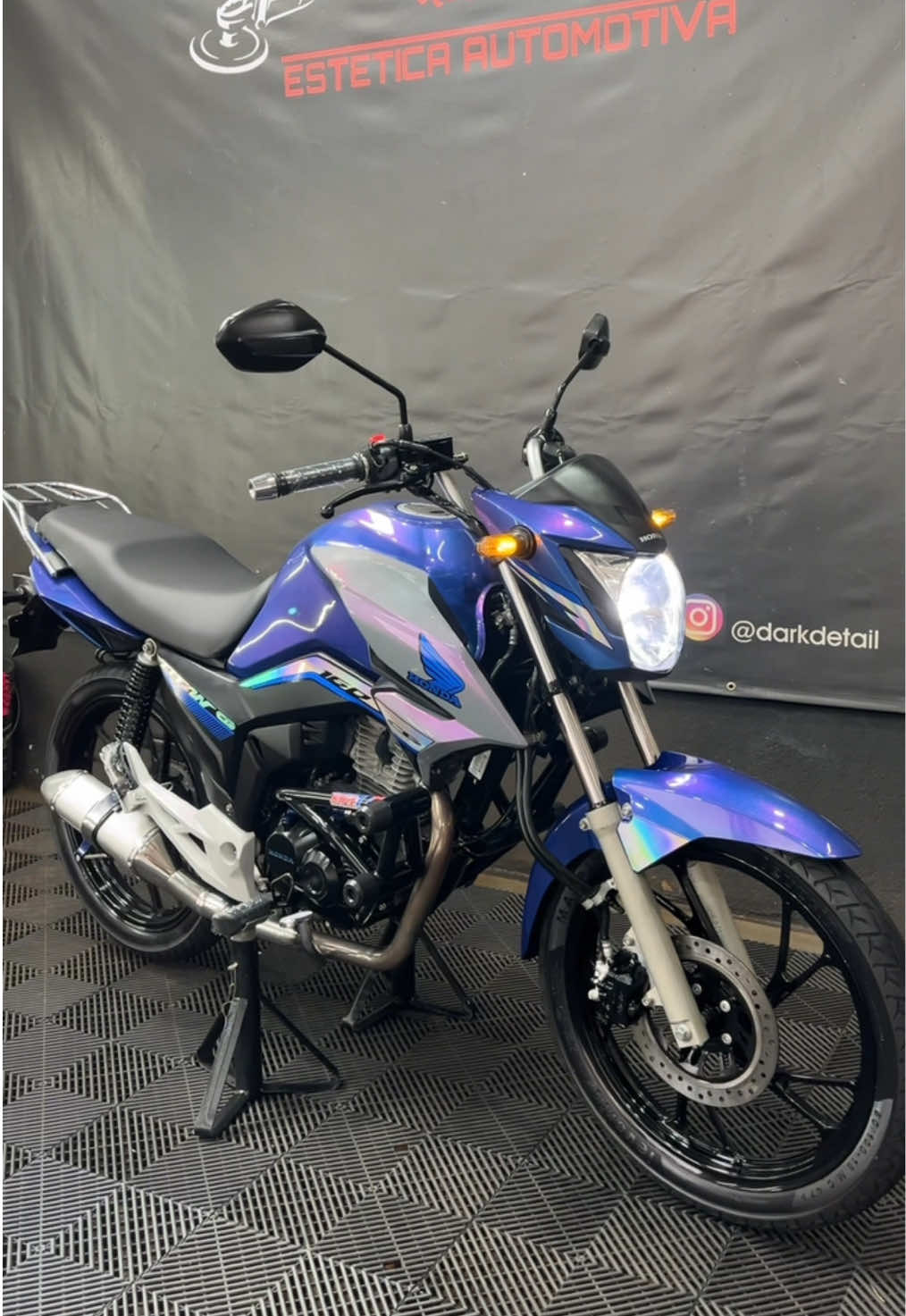 #esteticaautomotiva  #lavagemdetalhada  #honda  #titan160  #fypシ 