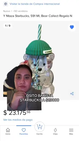 ‼️ Osito Viral de Starbucks a $23mil pesos argentinos en mercado libre internacional ‼️ ➡️ con los impuestos quedaría en $28mil aprox  #starbucksbarista #starbucksargentina #mercadolibre #mercadolibreinternacional #fyp 