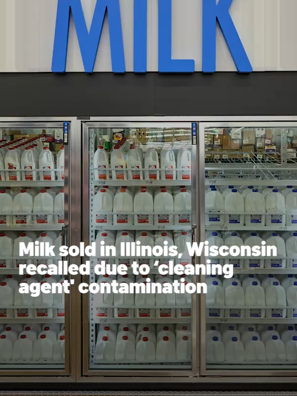 Hundreds of gallons of milk are being recalled from Woodman's Markets grocery stores across Illinois and Wisconsin after it was found that the cartons may be contaminated with 