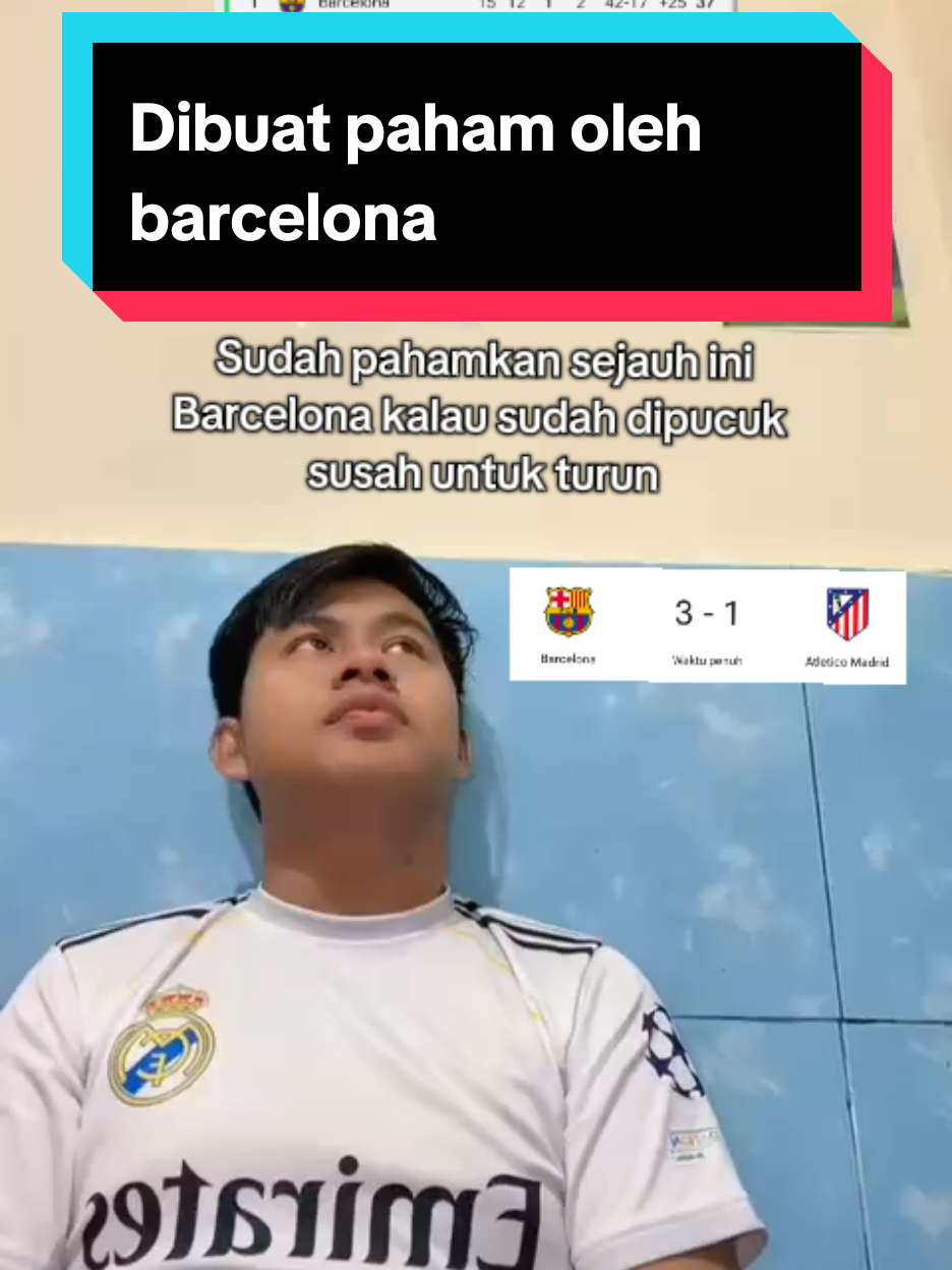 Dibuat paham oleh decul #atleticodemadrid #barcelona #Laliga #halamadrid #realmadrid 