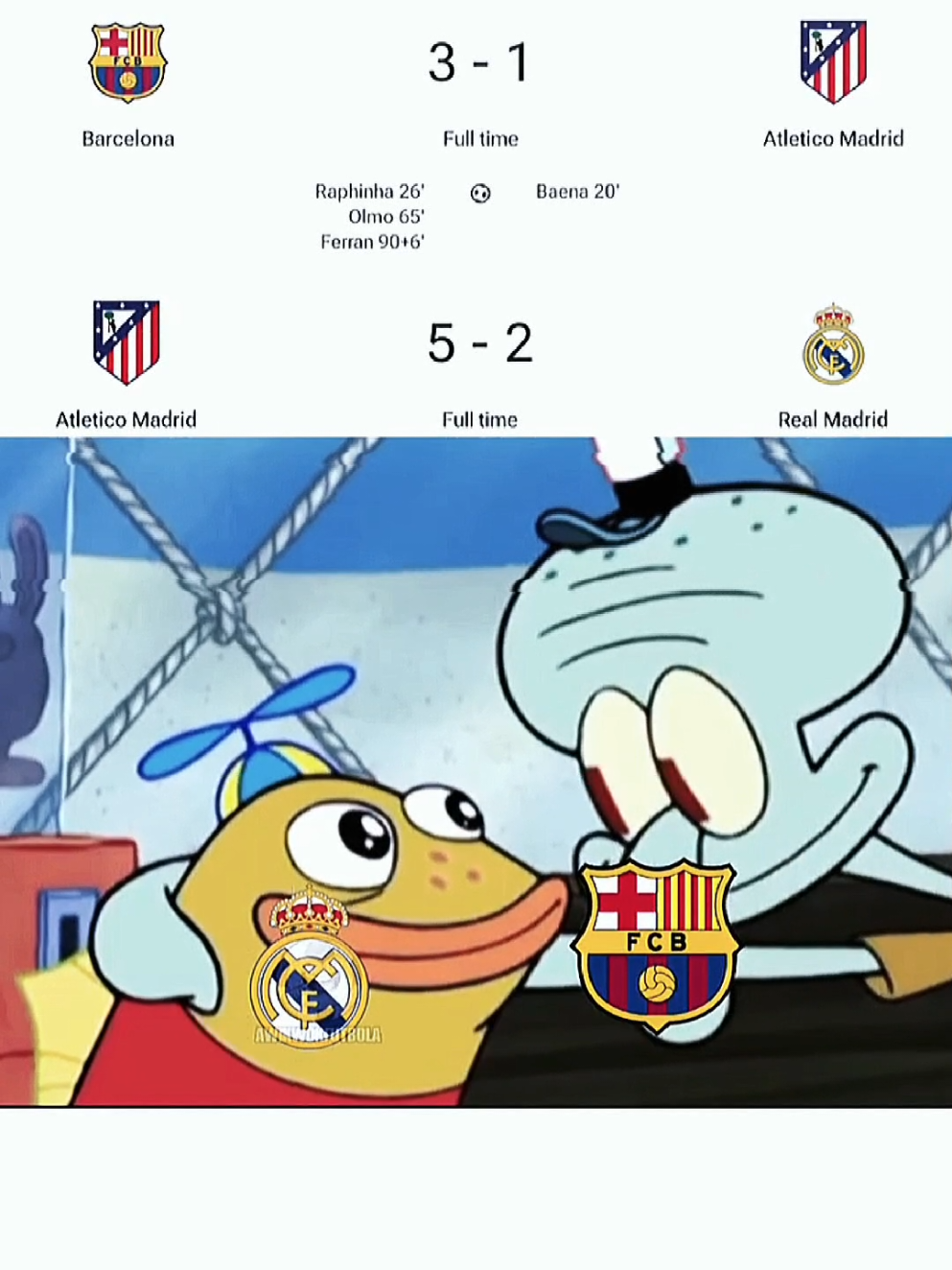 kok ada tim yang kalah sama atm #barcelona #atleticodemadrid #laliga #realmadrid 