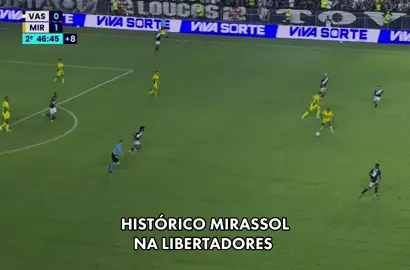 Mirassol doutrina o Vasco e esta na Libertadores 🤩 #futebol #futebolbrasileiro #libertadores #brasileirao #fyyyyyyyyyyyyyyyy 