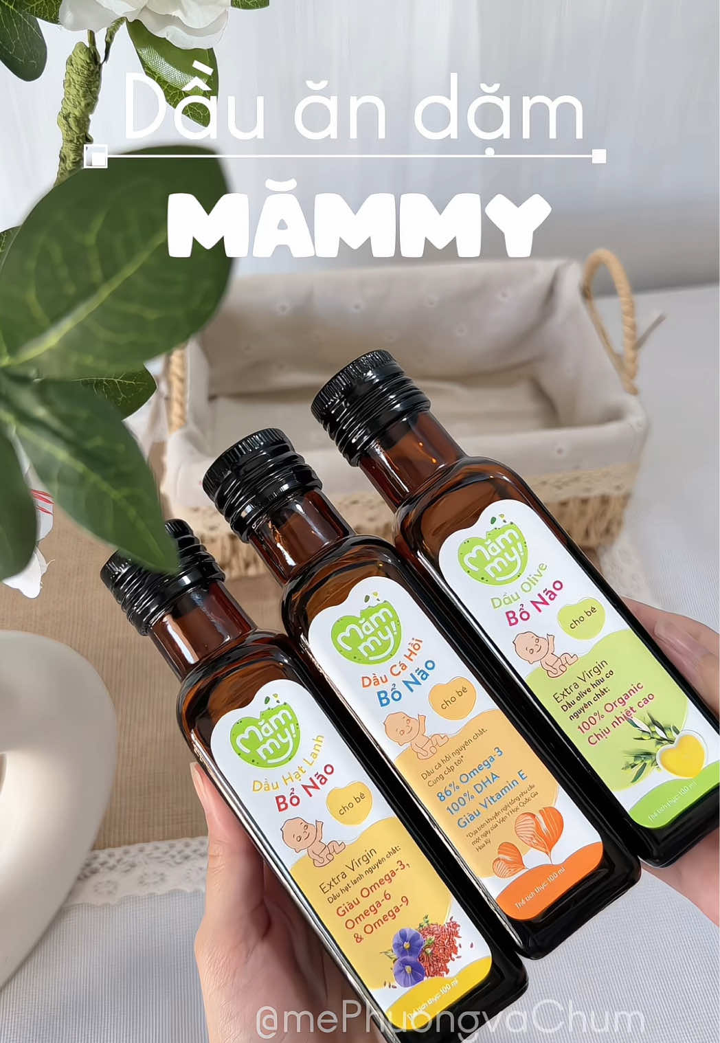 Dầu ăn dặm Mămmy chai lớn tiết kiệm hơn rất nhiều lun á - #daundamchobe #dauandam #dauandammammy #dauanchobe #Mammy 