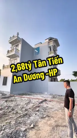 Nhà 2 mặt tiền ô tô vào tận sân , tiện tích hơn 70m2 công năng 3 tầng độc lập có 4pn vqf full nội thất tại Tân Tiến - An Dương HP gần 3 kcn và gần chợ , trường bán kính 1km lh: