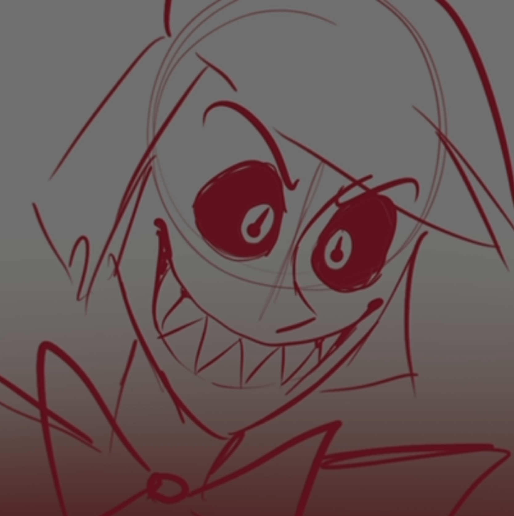 FULL ANIMATIC ON MY YOUTUBE #radiostatic #radiosilence #alastorhazbinhotel #voxhazbinhotel #storyboard 