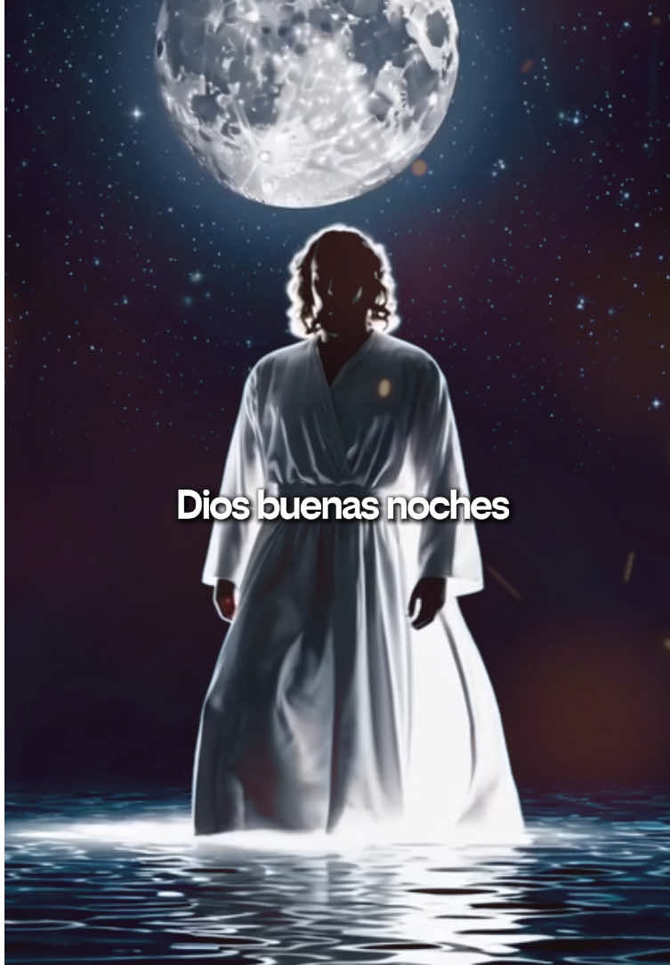 Dios buenas noches, mañana es miércoles #oración #buenasnoches #jesús #diosesbueno #bendición 