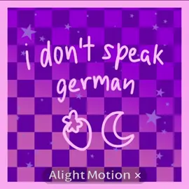 I DONT SPEAK GERMAN!!!#moonberry #dandysworld