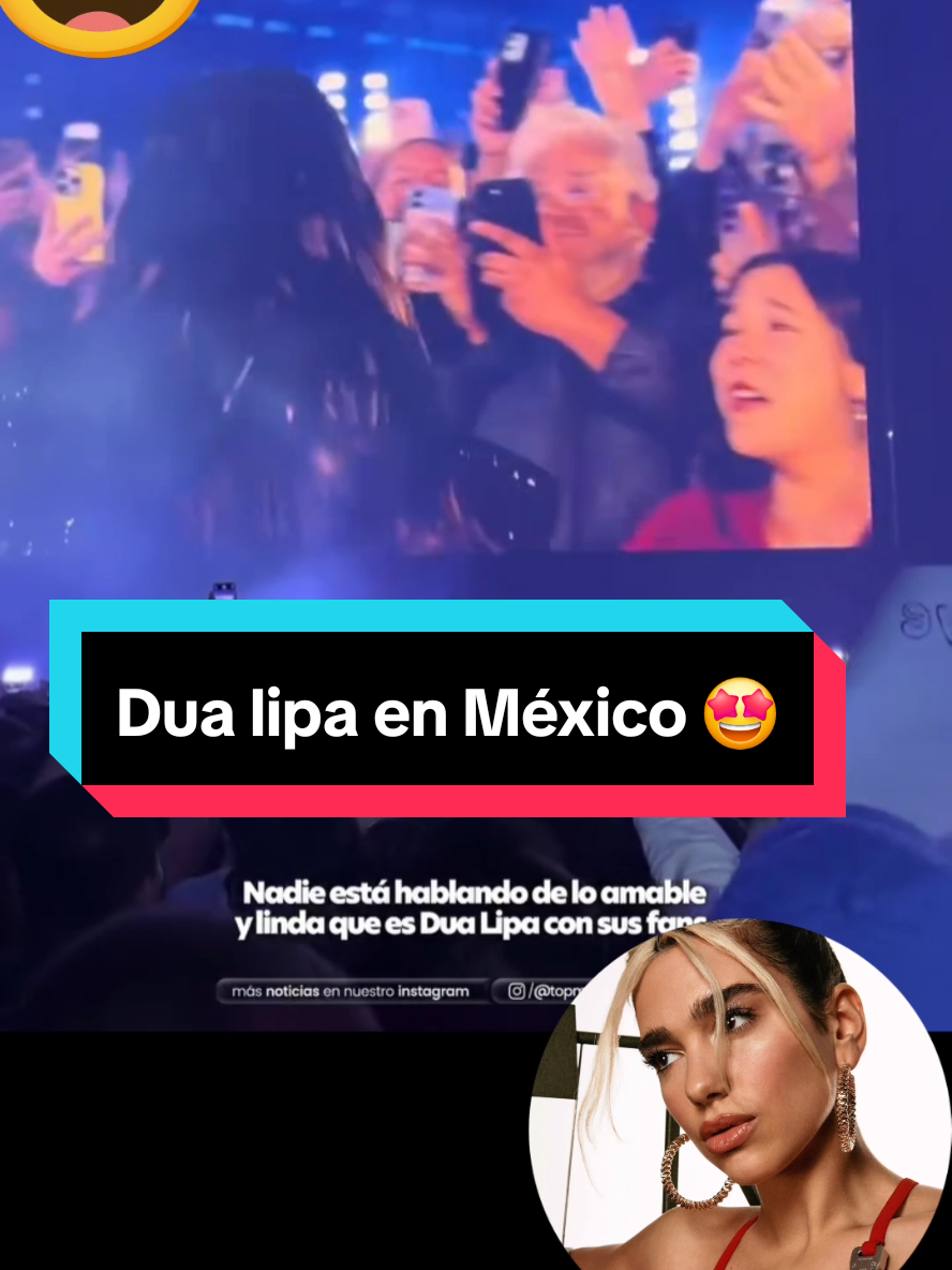 Dua Lipa sorprende a México con un gesto que ya está rompiendo internet. Su acercamiento con dos fans está siendo considerado uno de los momentos más humanos y únicos de su gira. ¿Qué opinas de esta reacción en redes? 👀🇲🇽✨ La imagen/clip usado no es de mi propiedad, pertenece a sus respectivos autores y solo se utiliza con fines informativos. #dualipa #dualipafans #cdmx #noticiastiktok #viraltiktok 