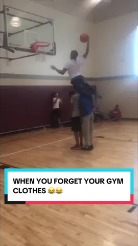 Thr boys said to pull up but I forgot to leave clothes in the car lol #basketball #hoop #dunk 