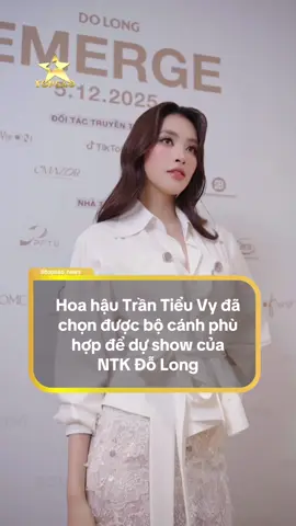Mong chờ khoảnh khắc của cổ trên thảm đỏ. #Topsao #Tiktikgiảitrí #TrầnTiểuVy #DoLong #EmergeFashionShow2025 #DoLongFashionShow