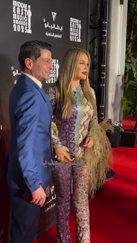 خطفت الانظار ..اطلالة النجمة نبكول سابا لحظة وصولها حفل الميما #سفير_المحبة_هاني_شنودة 