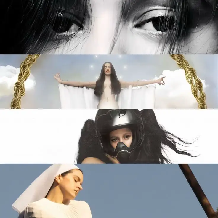 toda su discografía repleta de MASTERPIECES 💿🪽🙏🏼 @La Rosalia #lux #parati #rosalia #fyp #motomami 