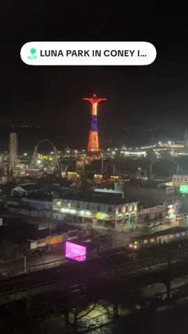 December 2025 Luna Park, Coney Island, Brooklyn, New York #brooklyn #coneyisland #winter2025 #mta #newyork 