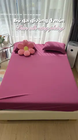 Bộ ga ruốc đậm sạch phòng A104 #reebeeding #gagiuongthunlanh #thunlanh #thunlanh #gathunlanh 