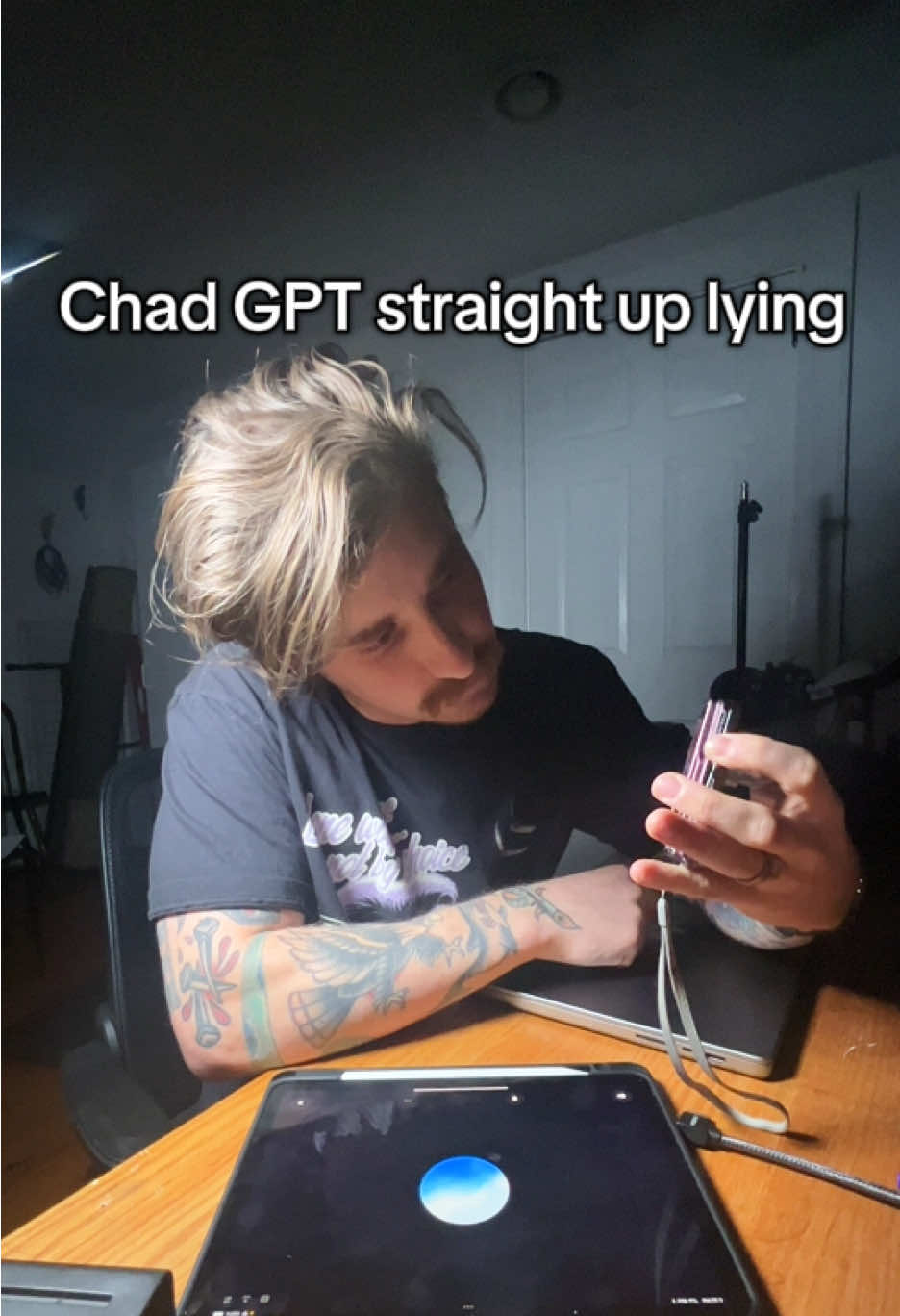 Why Chad lie? Do Chad watch me? #chatgpt4 