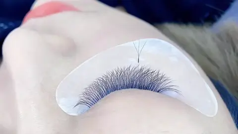 ขนตาแกน W #ต่อขนตา #ขนตาปลอม 