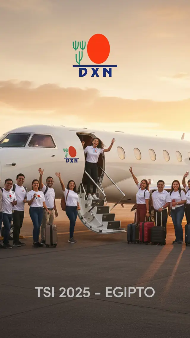 ✈️ 🌆 “Prepárate para el despegue… DXN es el vuelo que impulsa tus metas hacia alturas que jamás imaginaste.”  🌎🍄☕️🙂 #dxn #tsiegipto2025 #viajeros