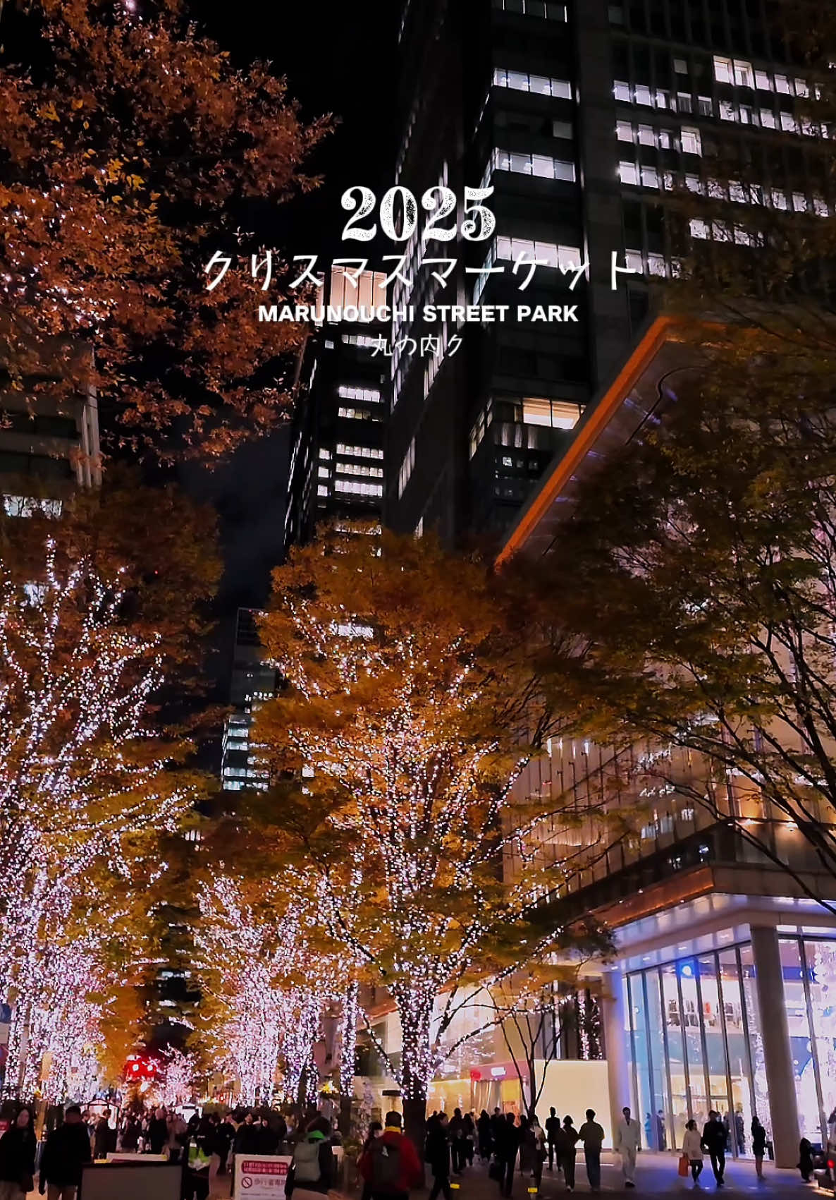 Chirstmas vibe at Marunouchi Street Park • ตลาดคริสต์มาสในโตเกียวที่ทุกคนอย่าพลาดในช่วงนี้ #petchpigz #丸の内クリスマスマーケット #東京駅クリスマスマーケット #東京クリスマスマーケット #เที่ยวญี่ปุ่น 