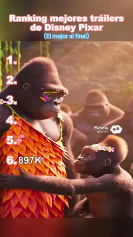 Ranking sora disney pixar trailers. #sora #disney #trailer #comedia #humor 