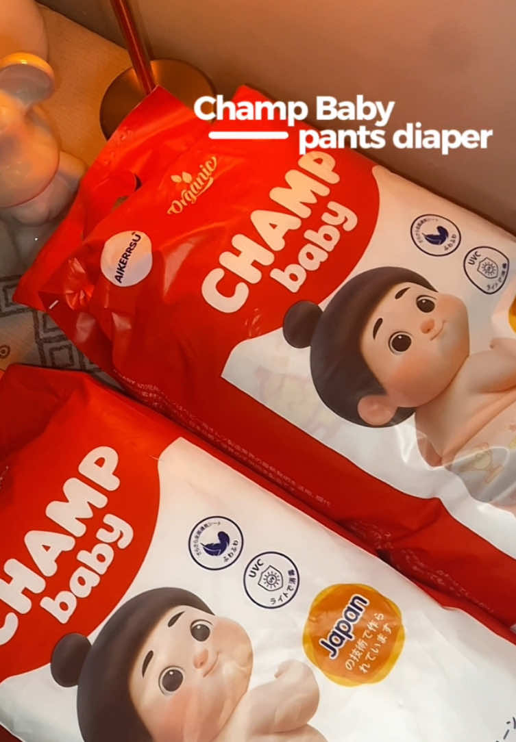 trusted brand ko na talaga si Aikerrsu kaya tinry ko na din 'tong Champ baby diaper nila & grabe ang ganda din talaga ng quality plus mura pa! 💯 #babydiaper #champbabydiaper #aikerrsudiaper #pantsdiaper #diaper 