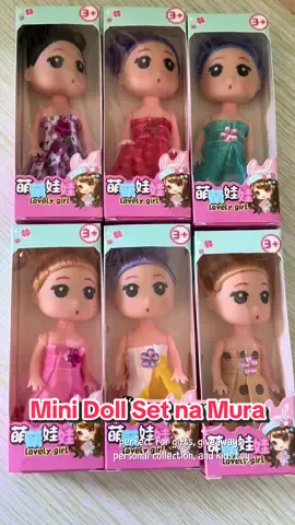 Ang cute nito, sosyalin pero mura lang #minidoll #dollset #dolls #kidstoy #giveaway #giftideas 