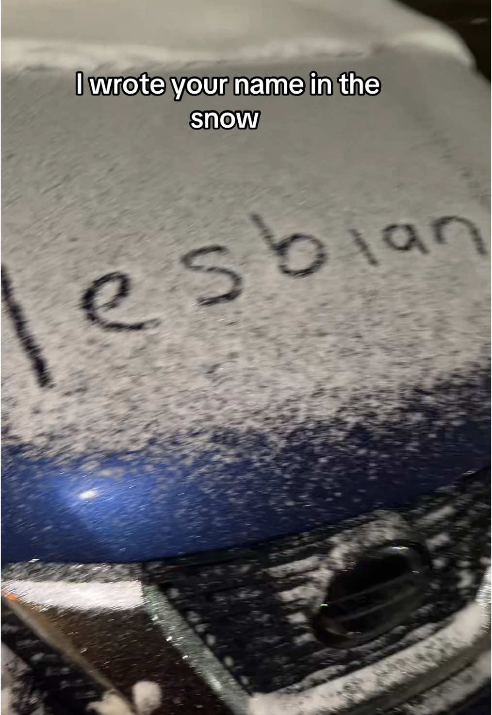 #wlw #lgbt #lesbiansoftiktok #snow #fyp 