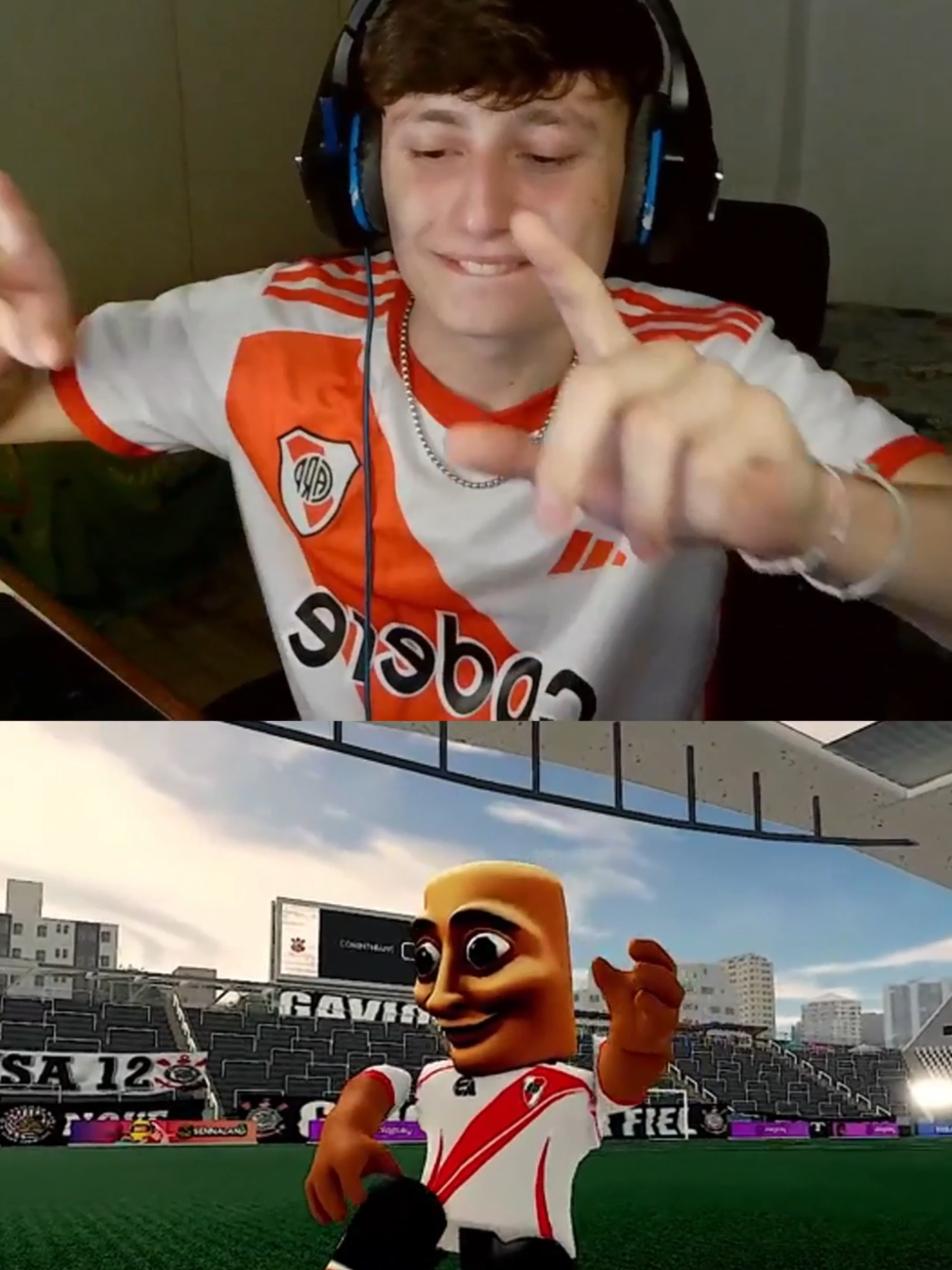 TUN TUN SAHUR, MI UNICA ALEGRIA | #river #boca #Roblox #libertadores #stream #clips #kick #fyp #matini