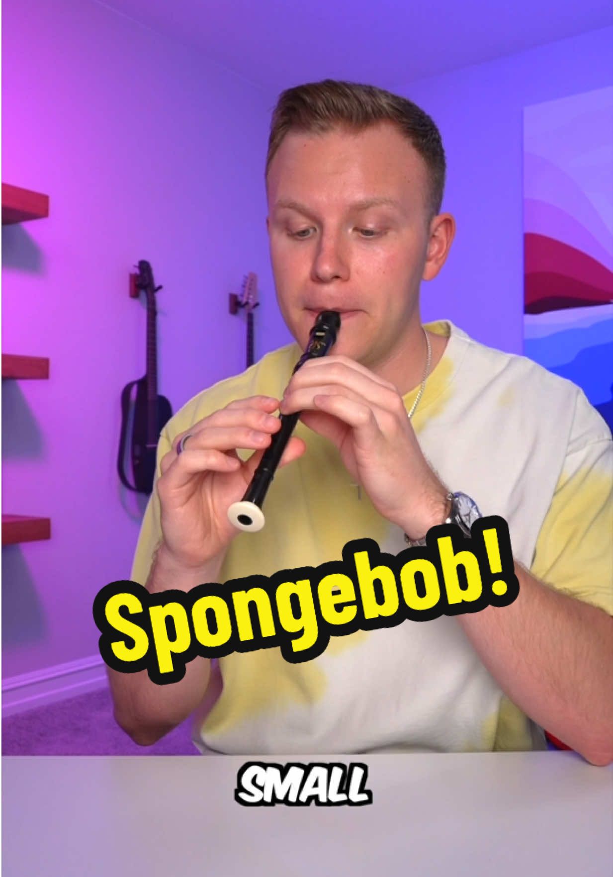 SpongeBob on EVERY Recorder!