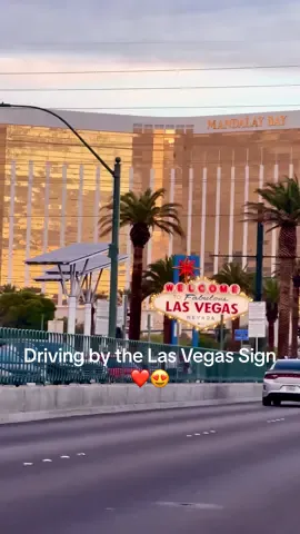 Driving by the Las Vegas sign refreshes my soul every single time! ❤️😍 #lasvegas #visitlasvegas #nevada #usa #thestrip 