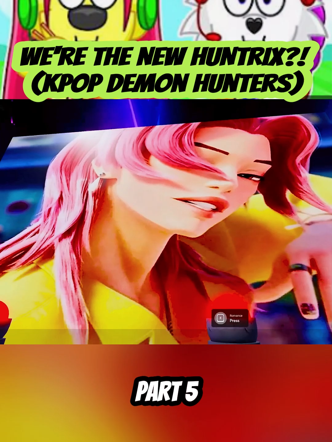 WE'RE THE NEW HUNTRIX?! (Kpop Demon Hunters) #fun #funnymoments #cartoon #Roblox #fyp #robloxfyp #robloxgames #robloxedit #viral #robloxtiktok #robloxstory
