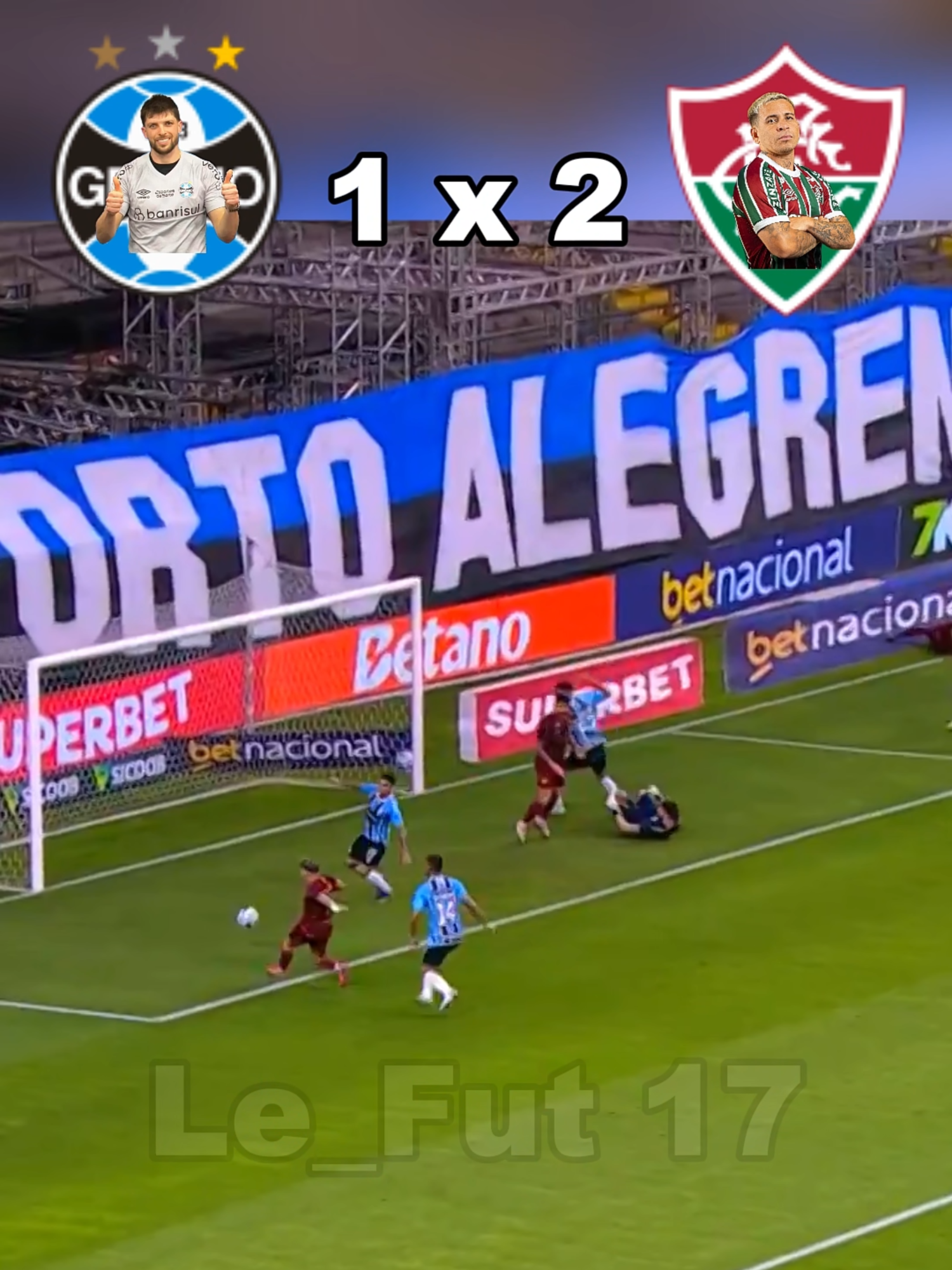 gremio x fluminense #gremio #gremiomaiordosul💙🖤🤍 #brasileirao #fluminense #fluminensefc #engraçado #edit #smzinho