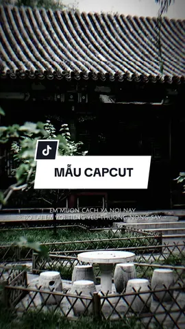 Em muốn cách xa nơi này bỏ lại em với tiếng yêu thương nồng say #nhachaymoingay #capcutmaster #capcut #pioneertemplate #capcutpioneer 