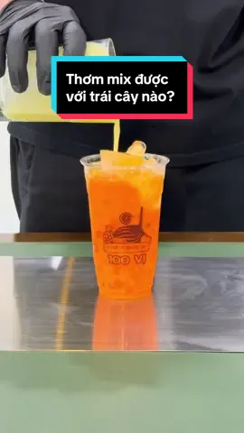 Thơm mix được với trái cây nào? #congthucnuocep #healthy #detox 