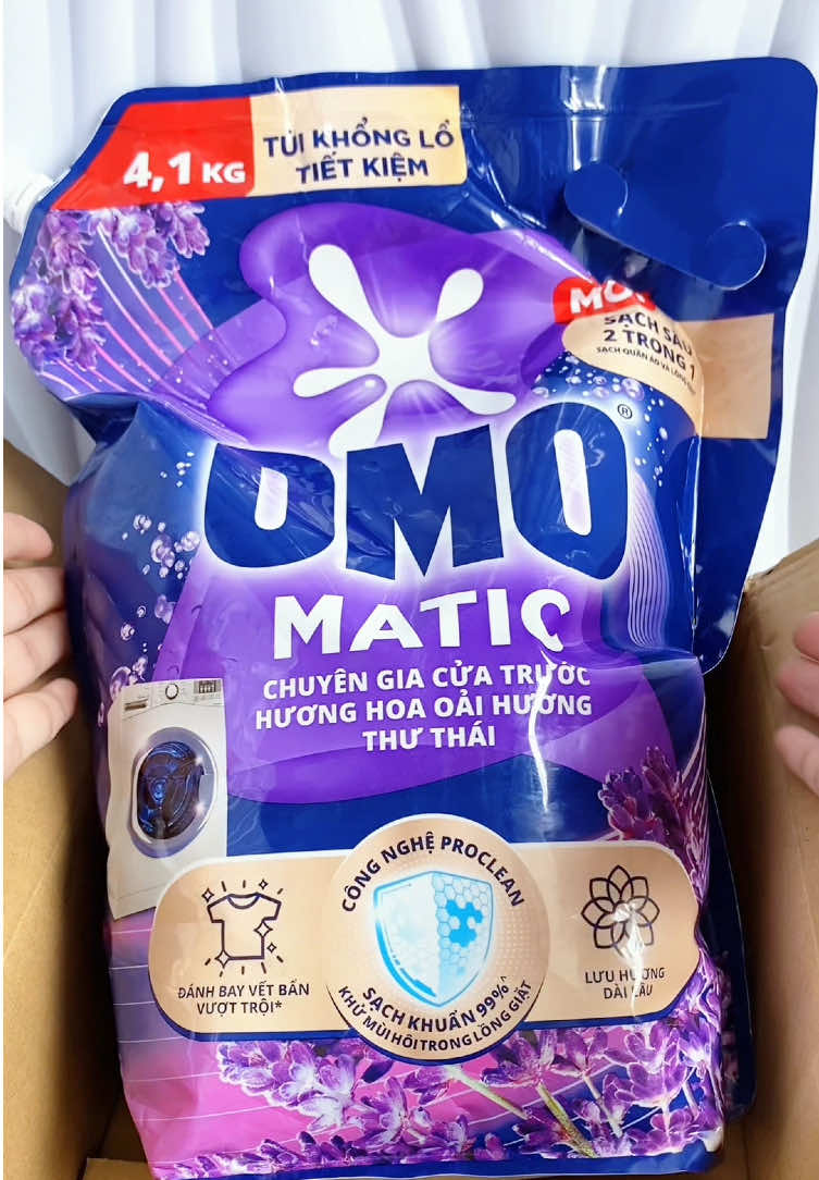 Omo matic túi khổng lồ tiết kiệm #omo #omomatic #nuocgiat #nuocgiatxa 