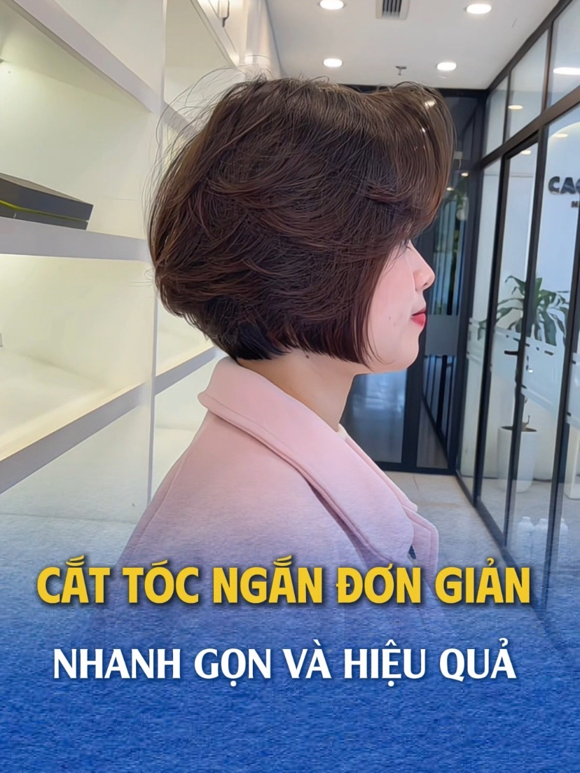 Bài cắt tóc ngắn đơn giản, nhanh chóng và rất hiệu quả cho ace hair salon. Mọi người theo dõi và lưu lại thực hành nhé! #caogialoc #đào_tạo_phụ_lên_chính