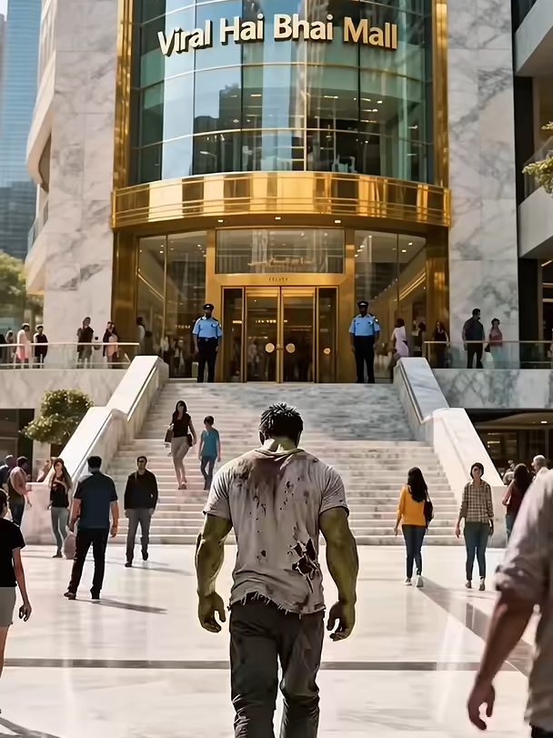 Hulk Was Rejected at the Mall - But What Happens Next Will Make You Cry #hulk #ai #shorts #viral