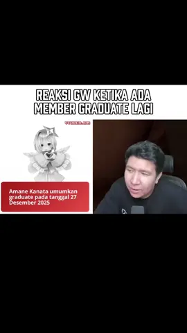 oh hell nah graduate lgi😔 #hololiveid #hololive #hololiveenglish #vtuber #amanekanata 