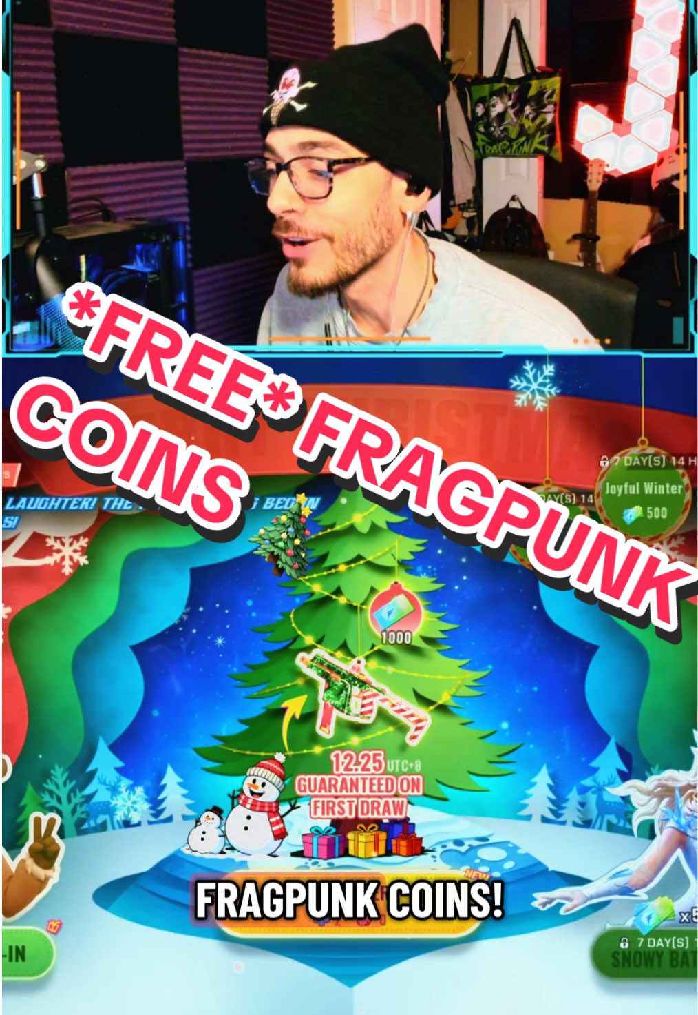 DON’T MISS OUT ON THIS EVENT! 🆓🪙🎄 @FragPunk #FragPunk #PunkPartner #FragPunkUpdate #FragPunkPreview #FragPunkS3 