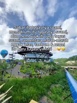 Sabar itu tugas suami, tantrum itu tugas istri 🤙🏻😜🤣🤌🏻 #suamiistri #pasutri #rumahtangga #fyp #xybca 