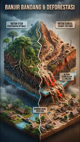 penyebab terjadinya banjir bandang,#aceh #padahariini 