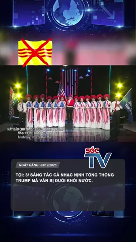 Tội: 3/ sáng tác nhạc nịnh TT Trump và cái kết #california #cali #vietnam #phongvan #fyp 