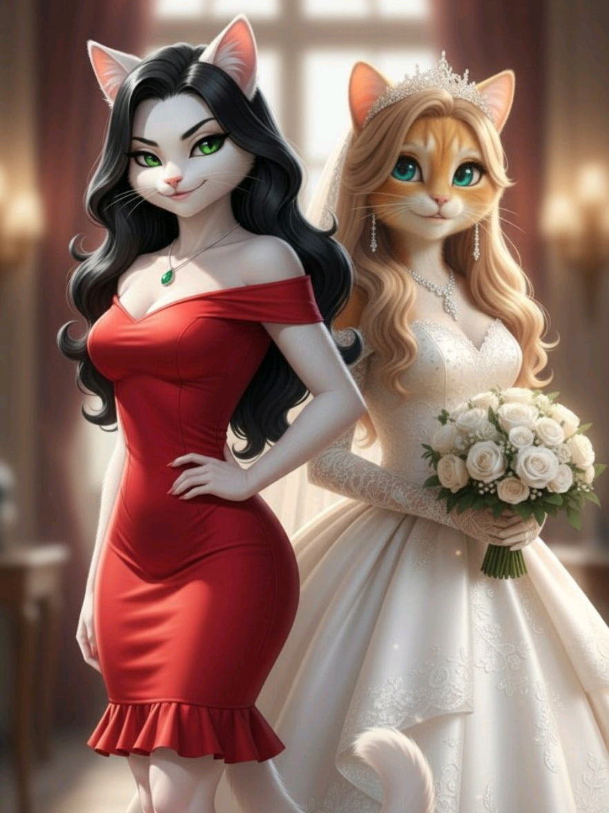 “My Jealous Bestie” #catstory #kittensoftiktok #catsoftiktok #kitten #meowflix 