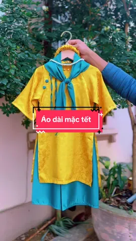 Set áo dài mặc tết cho bé xinh lắm ạ #aodai #aodaimactetchobe #aodaitet #tet2026 #xuhuong 