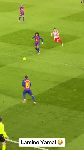 Lamine Yamal 😳 #Barcelona #AtleticoMadrid #MatchDay #LaLiga #Football