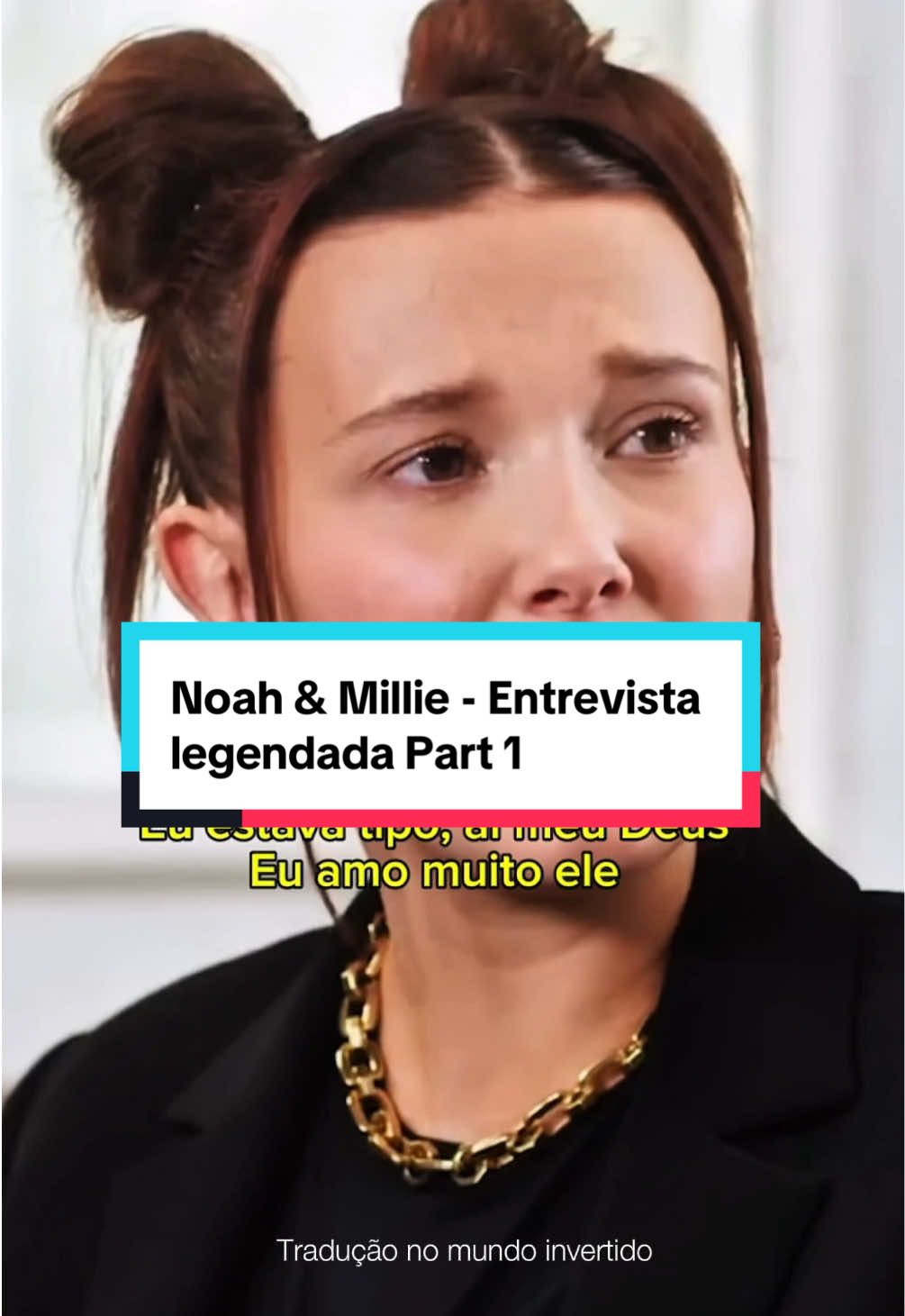 EP 5 | Eu amo eles não dá - First impression Millie & Noah 💛 ENTREVISTA LEGENDADA POR MARVEL POPCORN |  NOAH SCHNAPP | MILLIE BOBBY BROWN | STRANGER THINGS #strangerthings #fyp  #noahschnapp #milliebobbybrown #willbyers @lısɐɹᙠ xᴉlɟʇǝN 