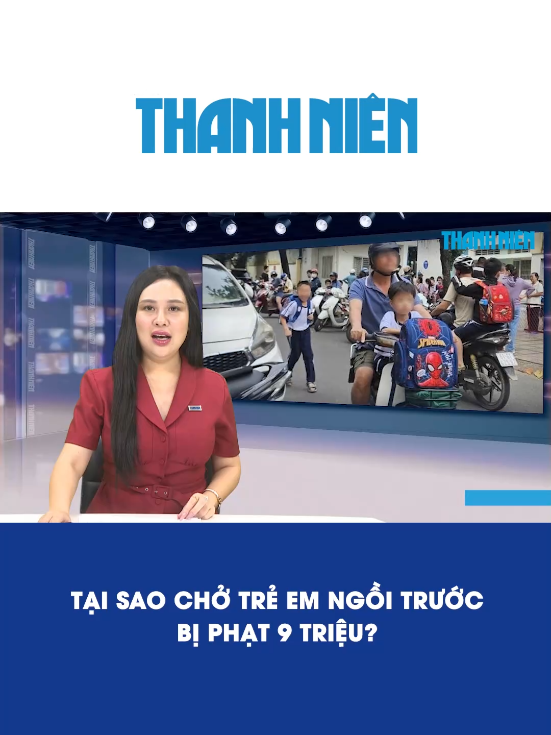 Chở trẻ em trên 6 tuổi ngồi trước xe máy bị CSGT phạt 9 triệu: Tại sao? #tiktokthanhnien #tiktoknews #csgt