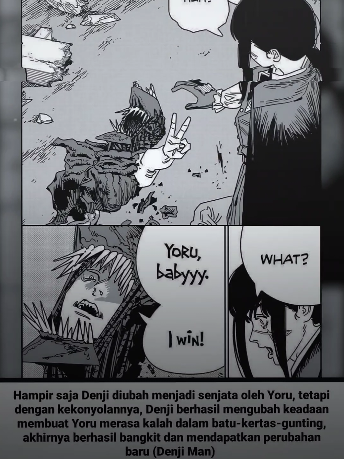 aku gunting kamu kertas 🤭 #csm #chainsawman #denji #yoru #fyp 